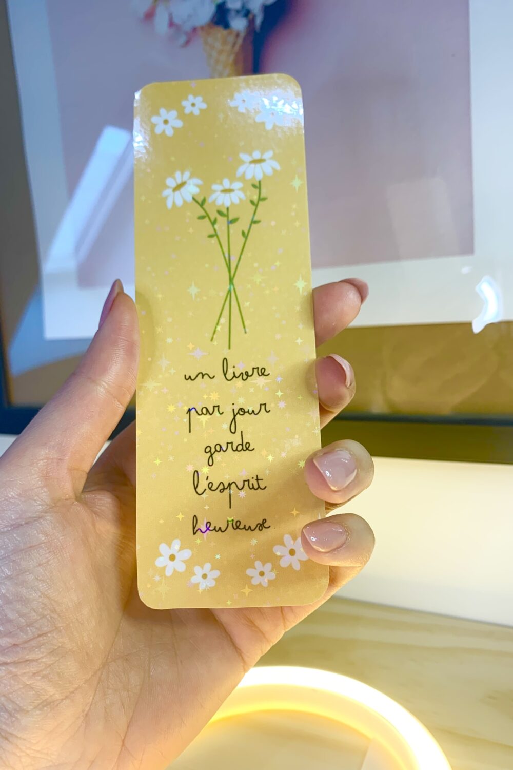 marque-page esprit heureux