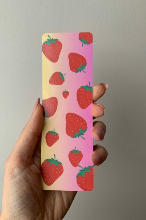 marque-pages fraise