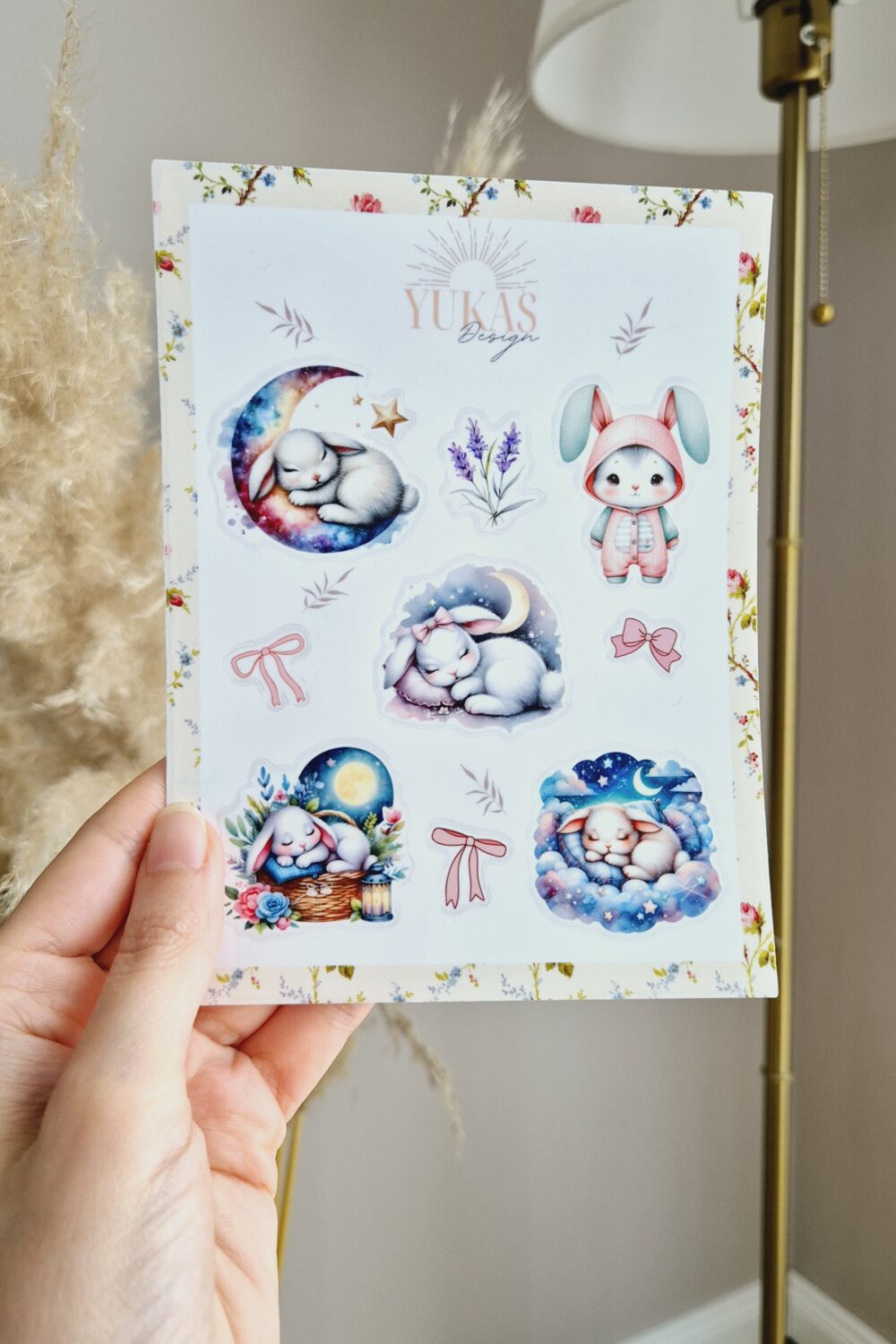 stickers lapin de Pâques