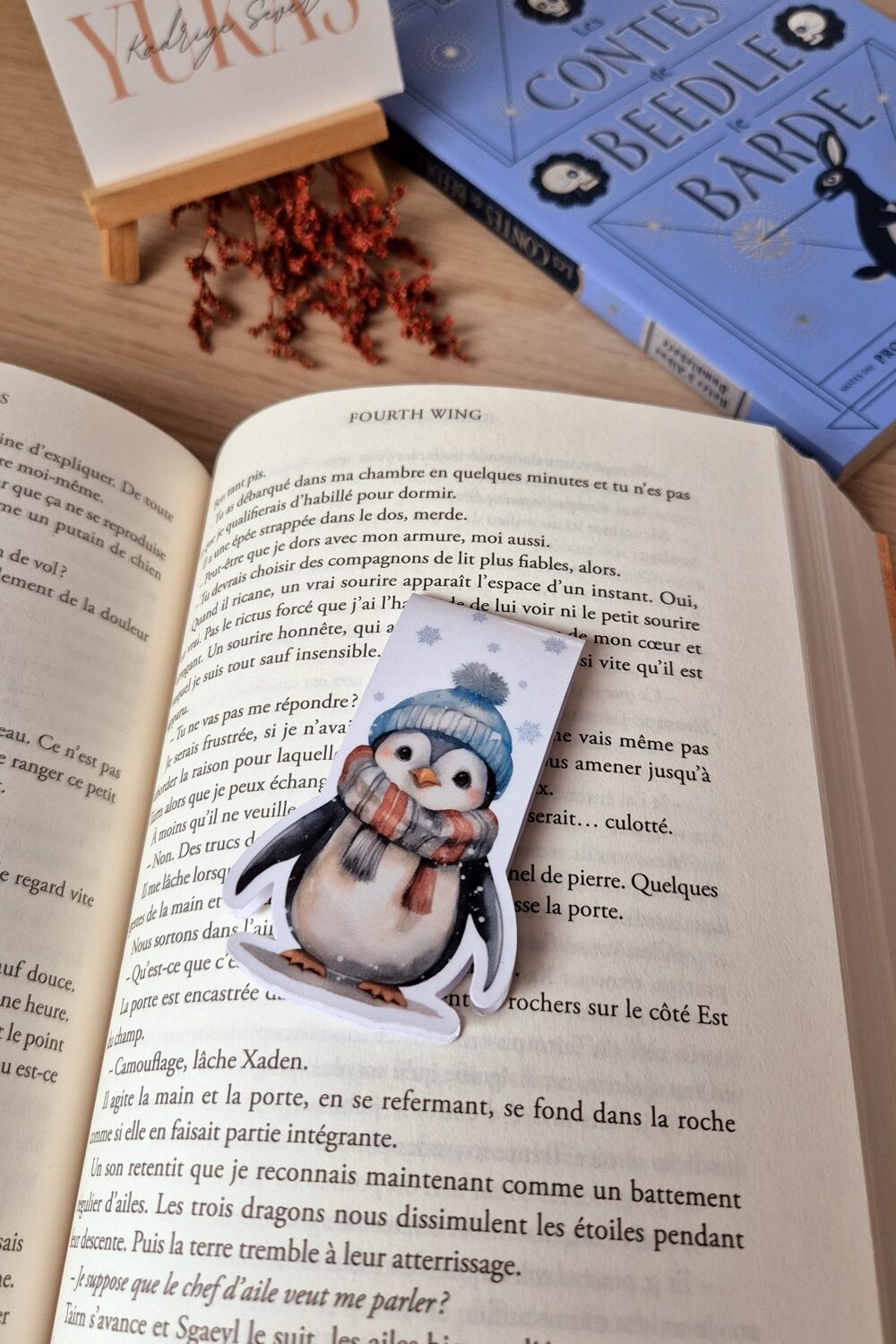 Marque-page magnétique Pinguin