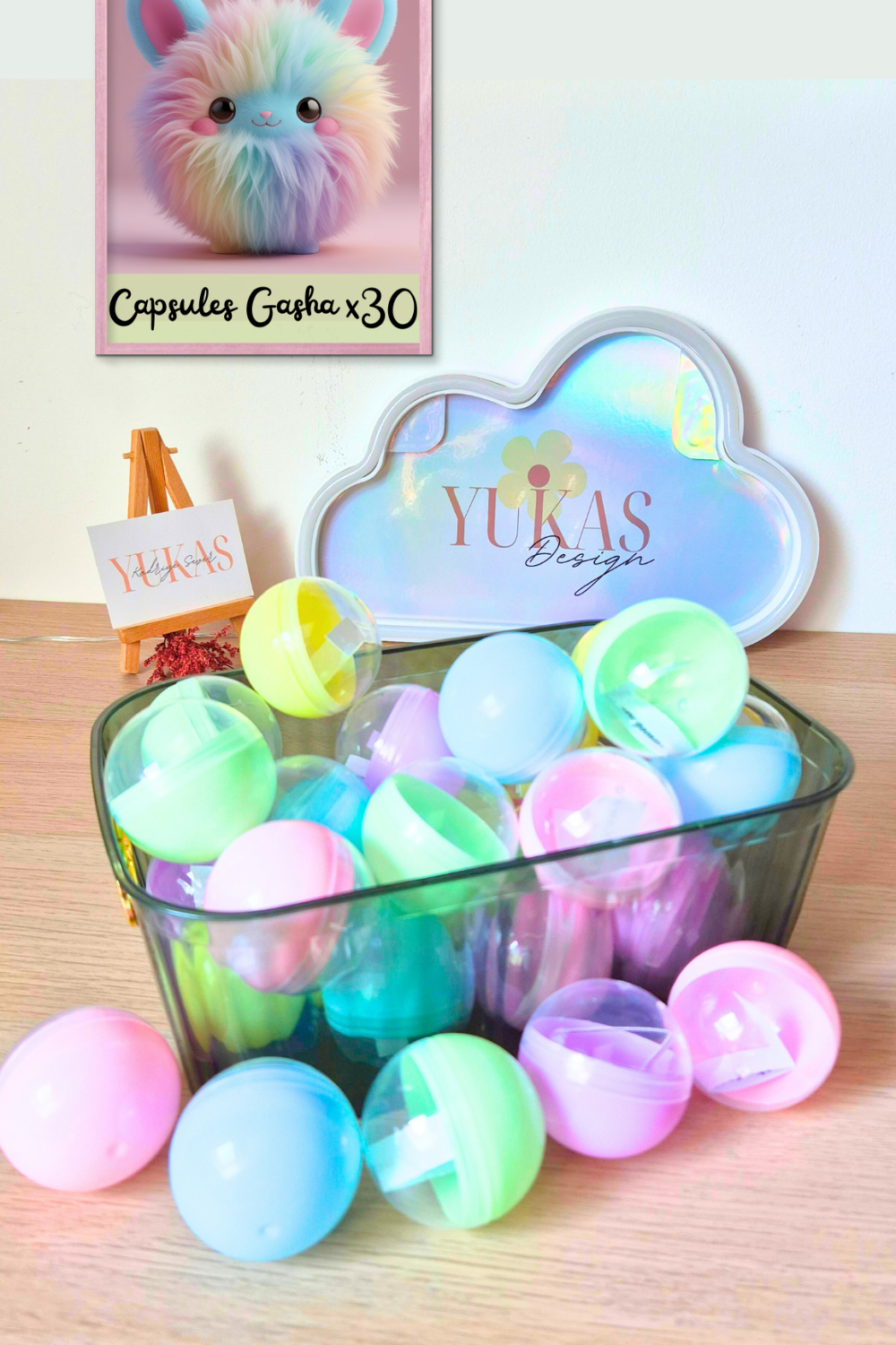 Capsules Gashapon x30