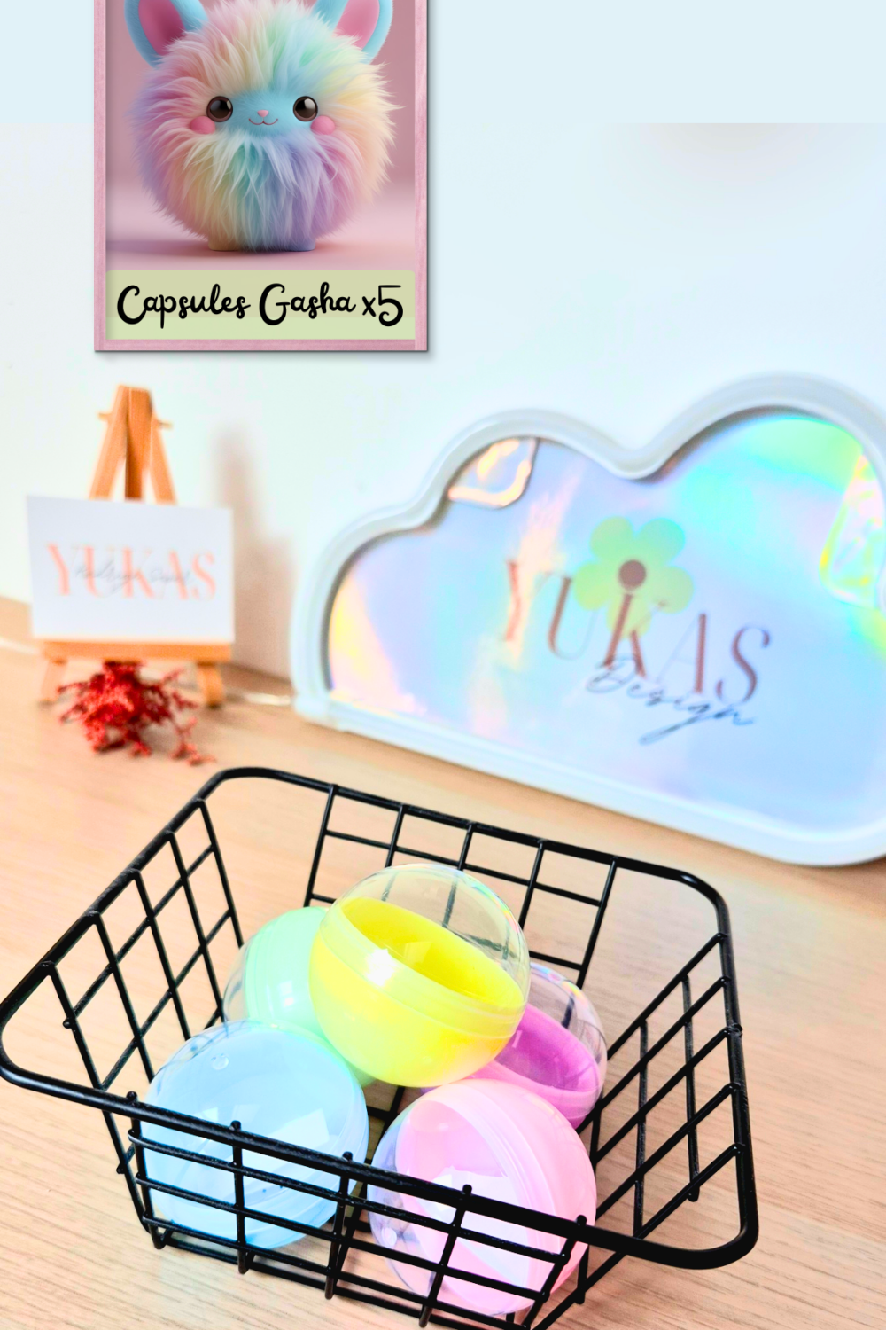 Capsules Gashapon x5